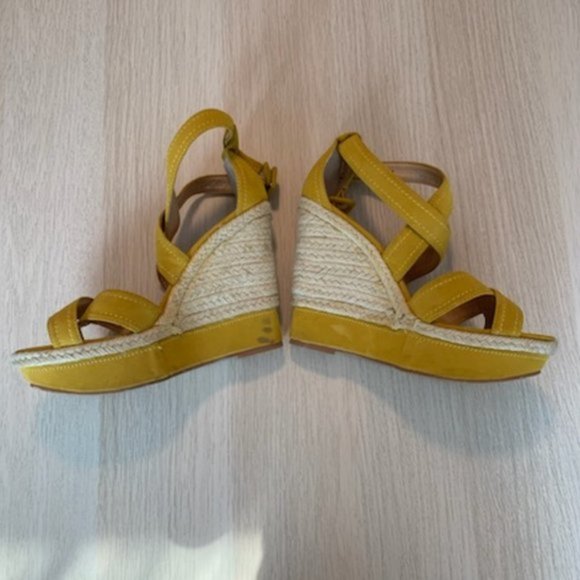 ALDO - Yellow Espadrilles Wedges - Picture 3 of 4